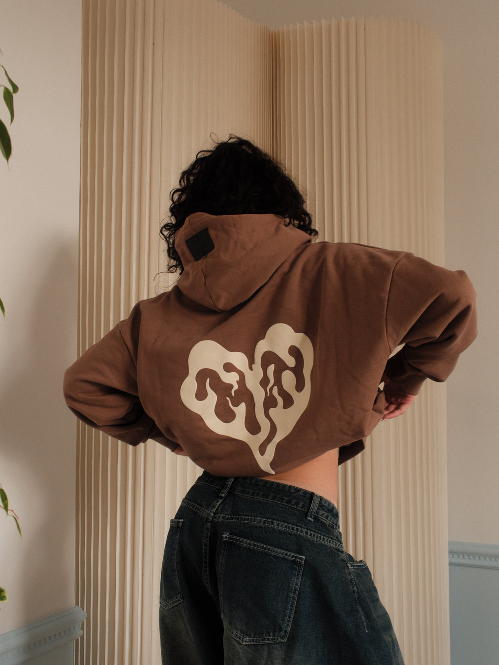 Mocha Heart Hoodie