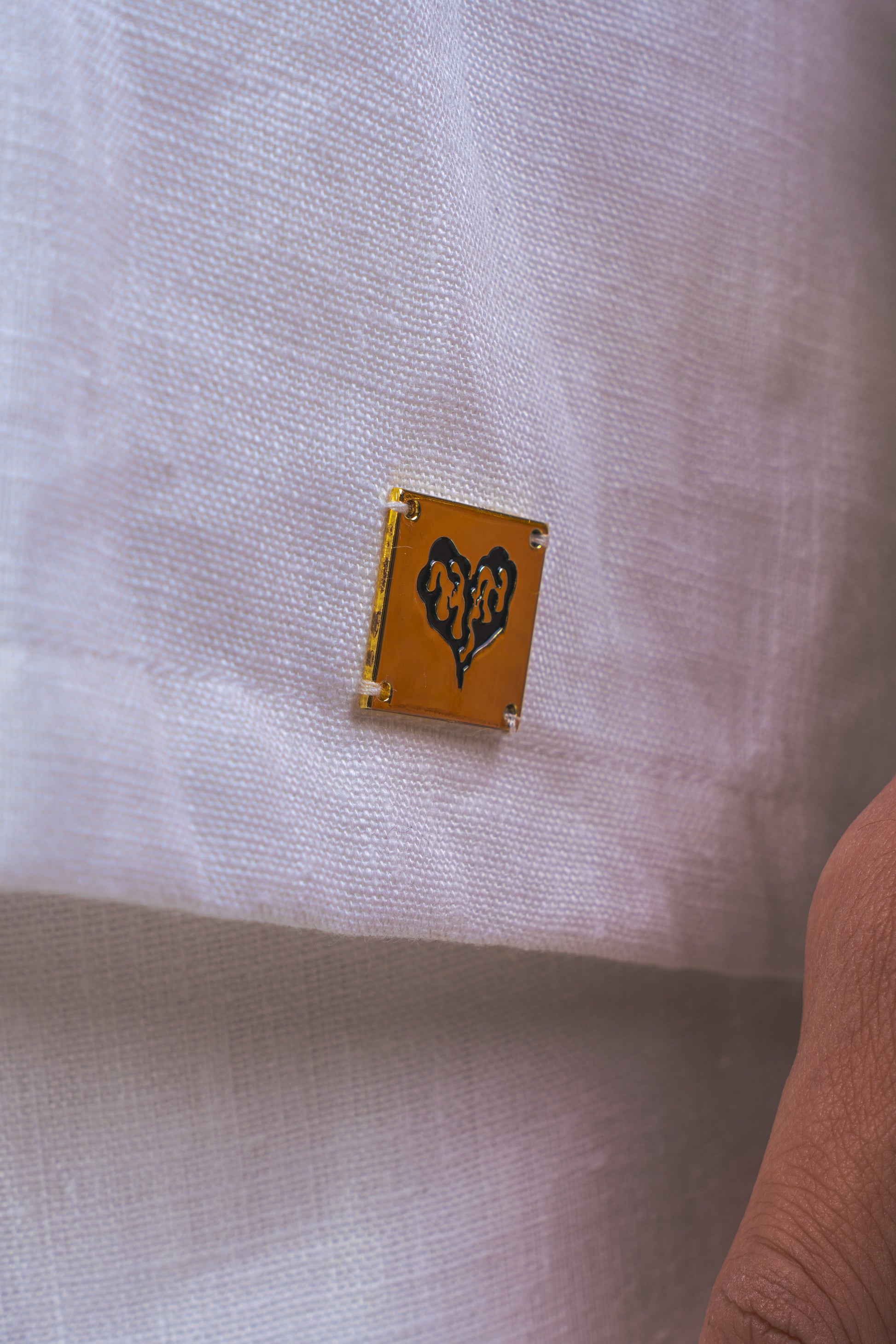 White Linen Summer Shirt