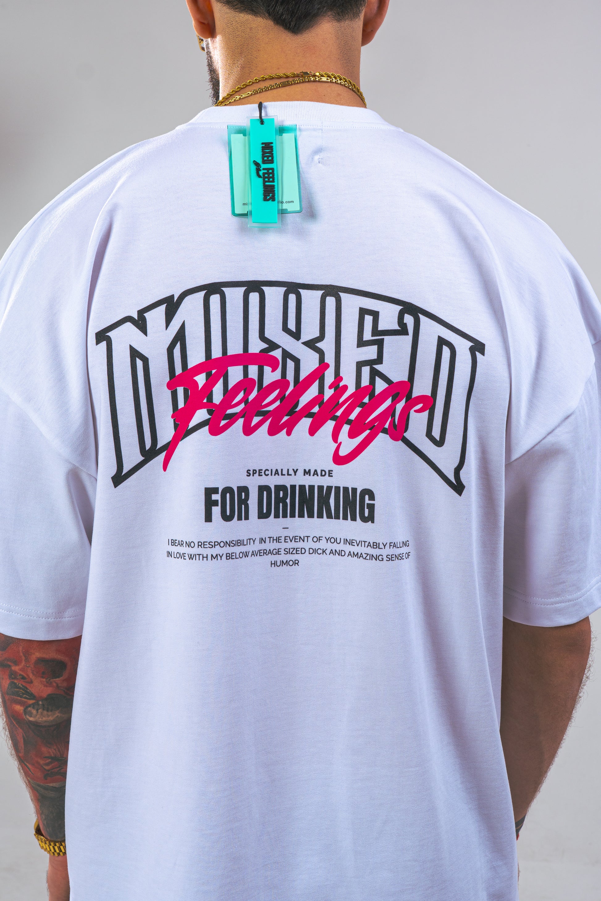Specially Made for Drinking White T-Shirt