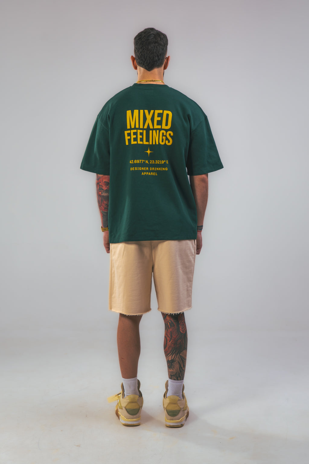 For Drinking Location Green T-Shirt