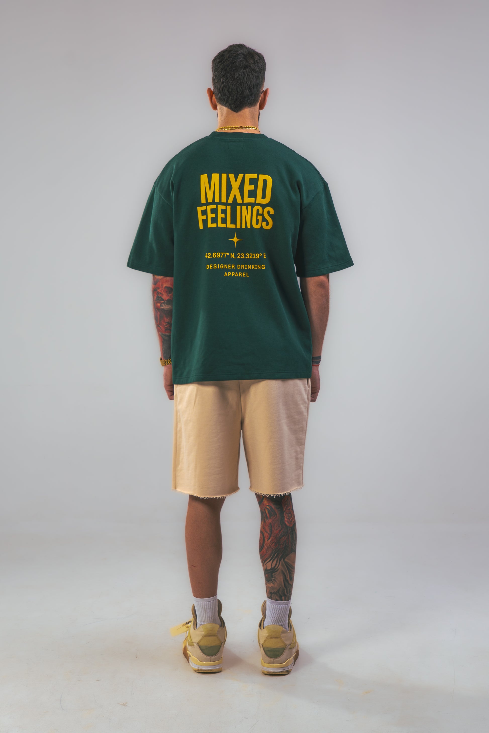 For Drinking Location Green T-Shirt