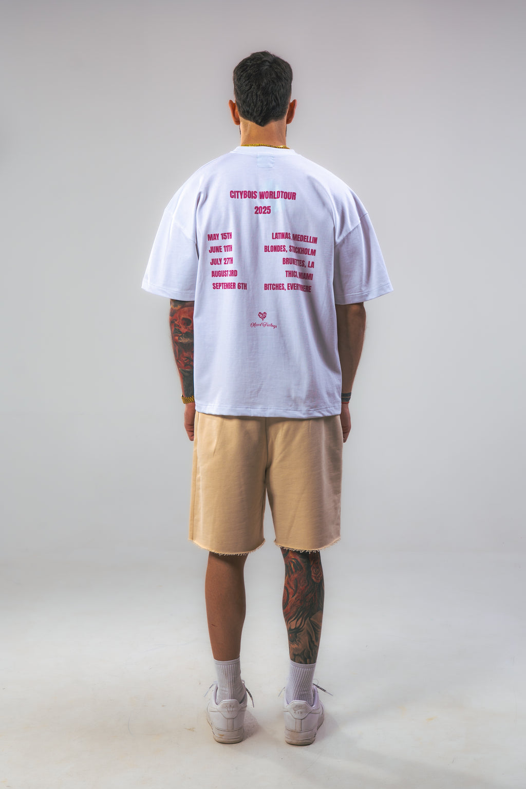 Citybois Worldtour 2025 White T-Shirt