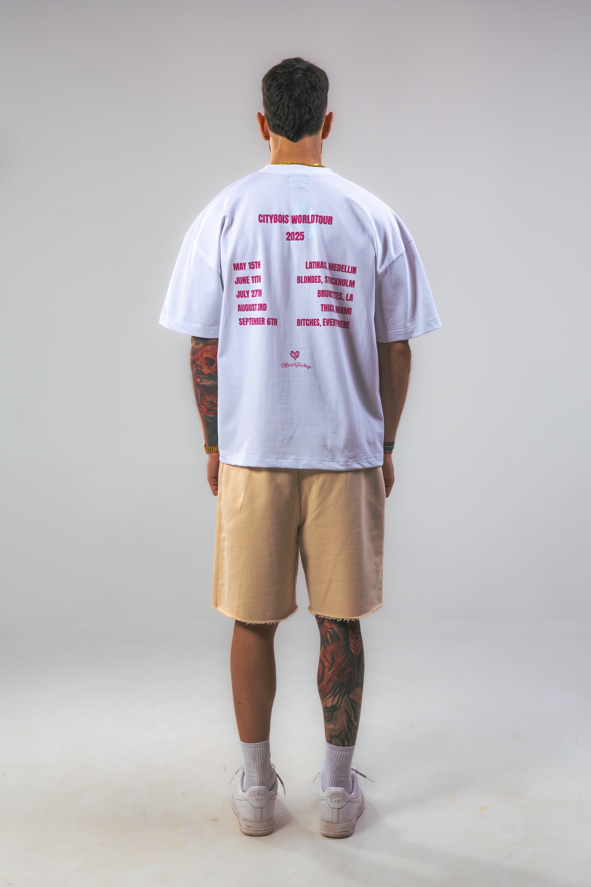 Citybois Worldtour 2025 White T-Shirt