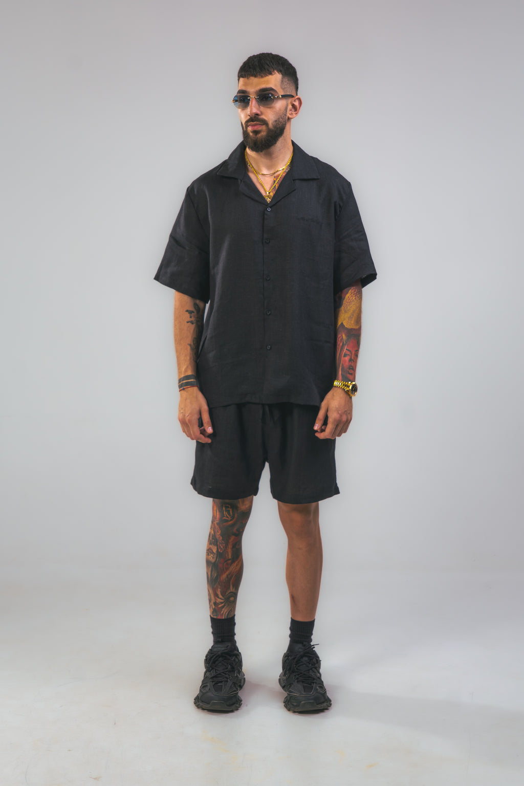 White Linen Summer Shirt