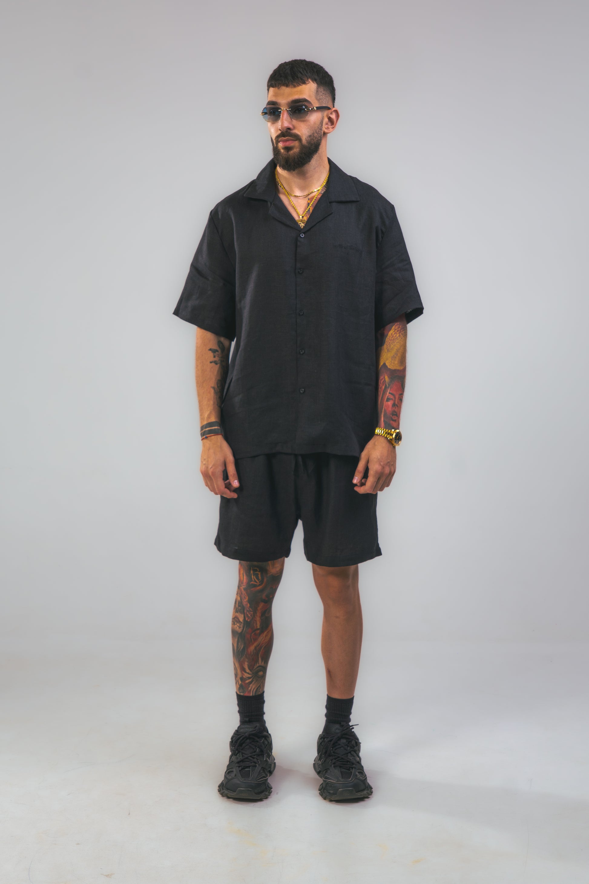 White Linen Summer Shirt