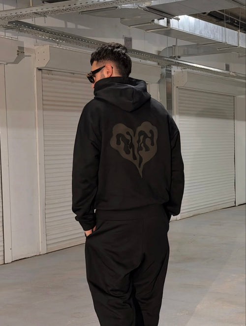 Black Heart Hoodie