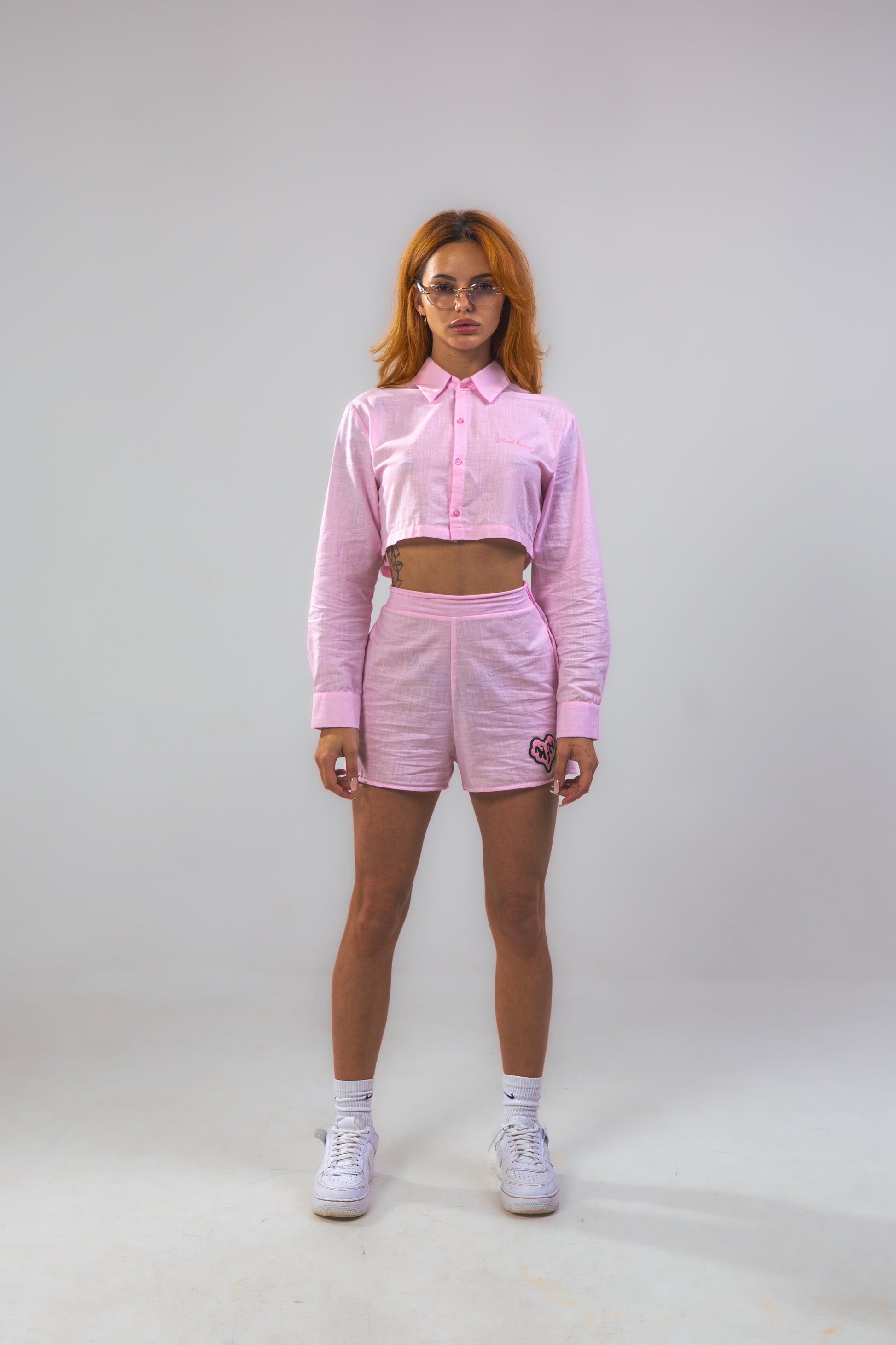 Pink Lady Linen Set